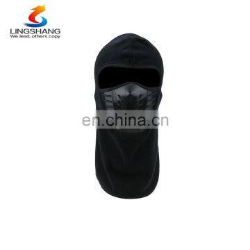 Winter warmer head protect micro custom print fleece face mask ski balaclava