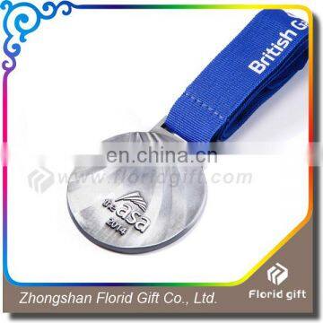 Fashion Cheap Award Metal Round Custom Medals With Ribbon photo-5