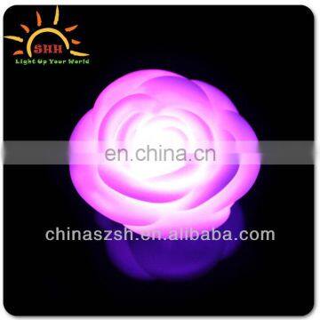 Valentine's Day item light up flashing vinly LED rose for lovers