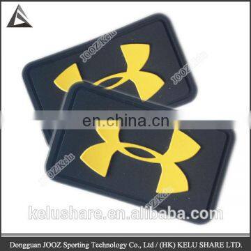 OEM cheap price 3D custom rubber silicone patch stitching label apparel logo