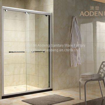 Sliding Door Bathroom Safety Glass Shower Screen