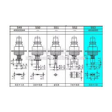 Smt Special Nozzle 558 4009773 Original New Use In JUKI SMT Placement Equipment  juki E36087290A0 jukiノズル500 ASSY.1.0 0.5  juki E36007290A0 jukiノズル501アセンブリ0.7 0.4  juki E36017290A0 jukiノズル502アセンブリo 0.7/o 0.4  juki E36027290A0 jukiノズル503アセンブリo 1.0/o 0.6  j