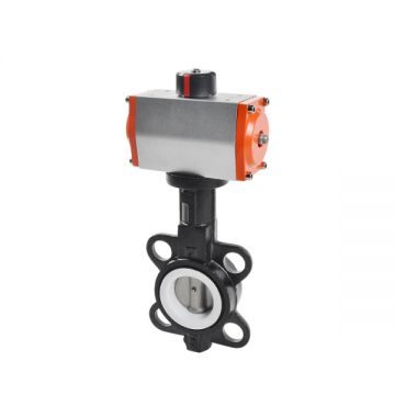 Water Parks Normal Temperature Wafer Style Butterfly Valve DN200