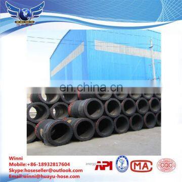 high pressure flange suction and discharge mud hose manufacturer/Rubber Hose for Dredging