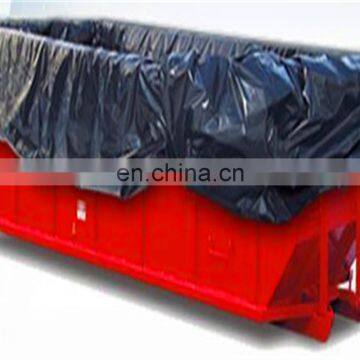 Waterproof PE Plastic Drawstring Dumpster Container Liners for waste disposal