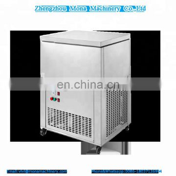 Factory Supply 6 barrels commercial stainless steel snow Ice block freezer, shaved ice making machine