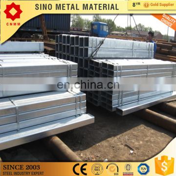 galvanized welded rectangular / square steel pipe remove all burrs gi square pipe gi steel tube