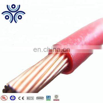 UL Certificated 600V Stranded Copper Conductor PVC Insulated Nylon Coated 1/0awg 2/0awg 4/0awg THHN Cable Manufacturer THHN Wire photo-6