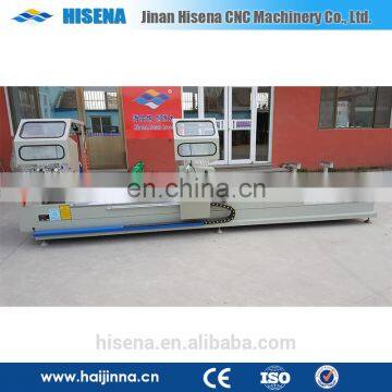 Window Machinery Sales Ltd LJZ1A Sawblade 450mm Double Head Mitre Saw Making Aluminum Windows photo-2