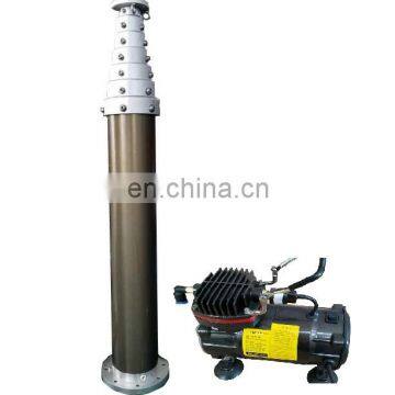 6m Aluminum Alloy Military Vehicle Mast for Camera System