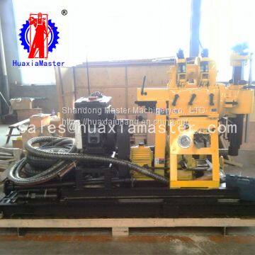 Wheeled Hydraulic Core Drilling Rig / Cheap Hydraulic Drill Equipment
