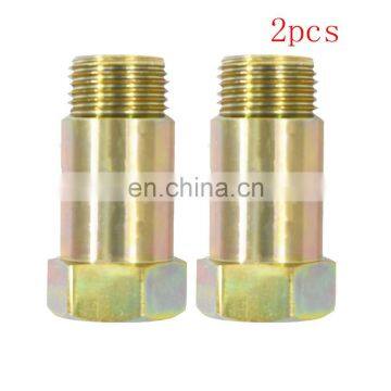 US O2 OXYGEN SENSOR EXTENDER EXTENSION SPACER M18*1.5*45mm O2 BUNG ADAPTER 2Pcs