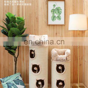 Postbox Shape Cute Cat Climbing Frame Tall Cat House Cat Nest for Sisal Scratching photo-5