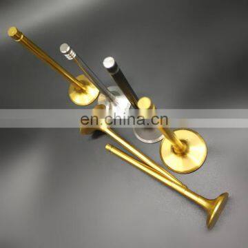Black Nitride Gold Titanium Engine Valve For Honda Prelude H23A 2.3L NON-VTEC 92-96 in 14711-PT2-000 ex 14721-PT2-000 photo-4