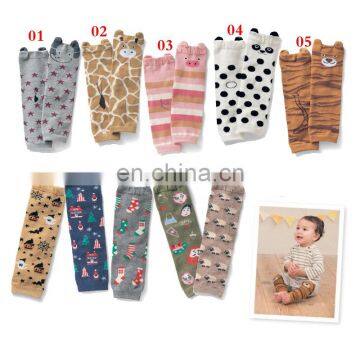 kids christmas socks warm halloween leg warmers kids kneepad protector 10styles choose free