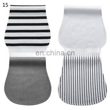 Premium Organic Baby Burp Cloths 5 Pack Soft Absorbent Unisex Cotton Burping Clothes for Boys and Girls photo-2