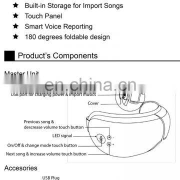 MY-V073A Eliminate Fatigue / Improve Insomnia Eye Massager,eye Massage Machine photo-2