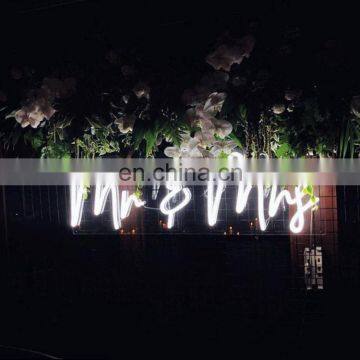 OEM Service Wedding Led Neon Sign Mr & Mrs Led Neon Sign Custom photo-2