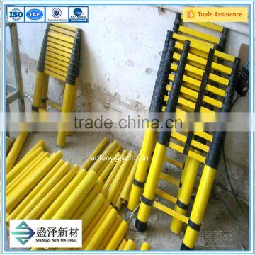 FRP aluminum portable telescopic ladders