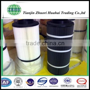 Gas system usgae for removal dust filter cartridge