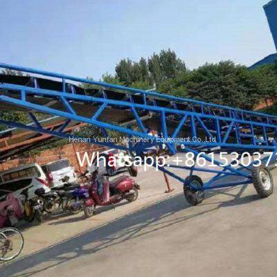 DY 600-12 Meters Pack Cartons Truck Loading Belt Conveyor photo-4