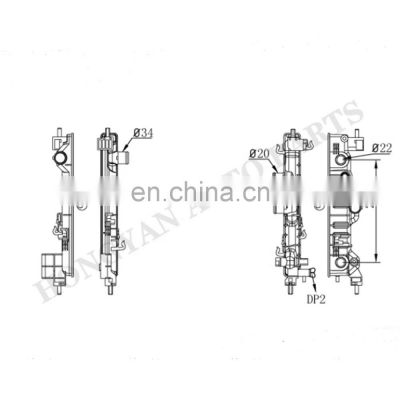 radiator facoty Ningbo radiator water tank for chevrolet aveo