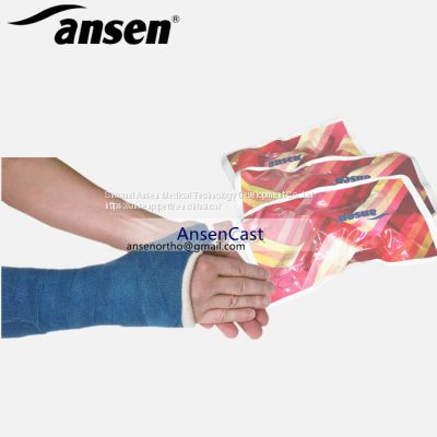 Multi Color Cast for Ortho Orthopedic synthetic fiber glass cast Waterproof Fiberglass Casting Tape