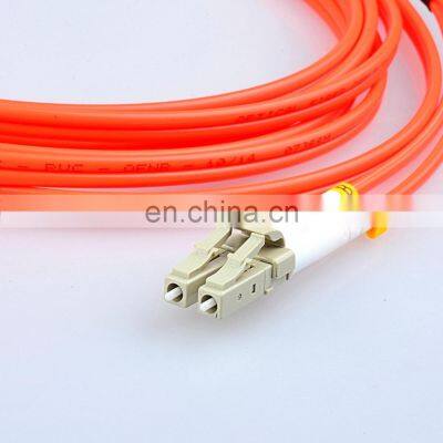 50M Multimode MM 50/125um OM2 2.0mm 3M PVC Jacket Duplex Lc-lc Optic Patch Cord