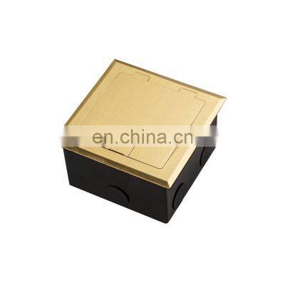 Vga Media Power High Quality Stainless Steel Female Multimedia Floor Socket Box photo-2