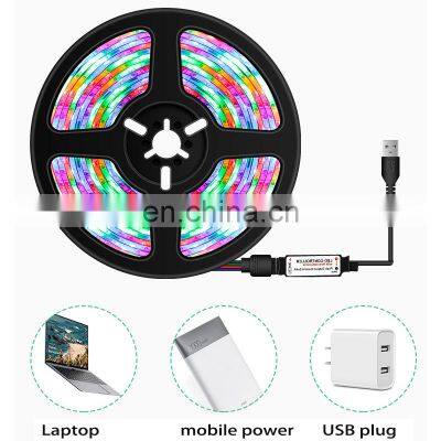 RGB LED lights with 16 colors remote control waterproof symphony neon decorative light bar USB color light bar