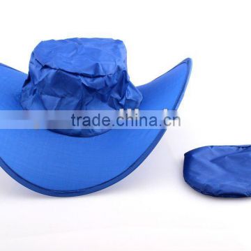 Waterproof foldable cowboy hat