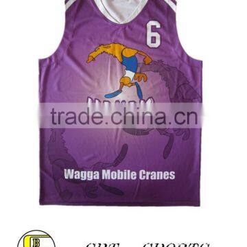 Latest Design Sublimated Custom Basketball Jersey Wholesale photo-2