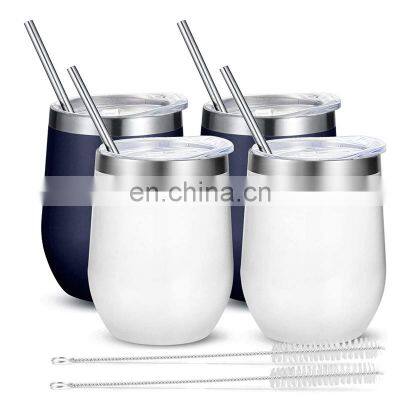 12oz 360ml Good Morning Mug Stainless Steel Tumbler Double Wall Insulated Wine Tumbler Custom photo-5