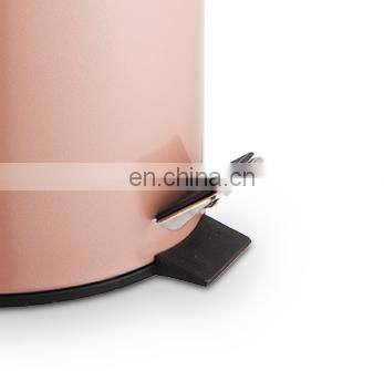 Hot Sale Rose Gold Pedal Garbage Can Wholesale Waste Pedal Dustbin photo-5