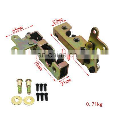 AUSO Auto Parts Universal Small Bear Claw Jaw Latch Car Door Lock Locking Street Rod Latches