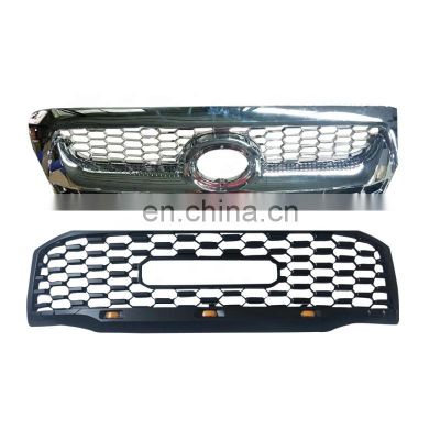 Maictop TRD Front Grille grey / black For Hilux VIGO Pickup TGN26  53111-0K120 2005 -2016