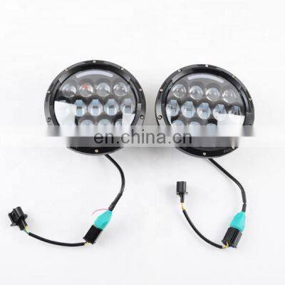 Auto Motorcycle Car Round Led Headlight for Jeep  Wrangler JK 2007-On Off Road parts