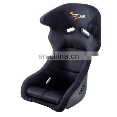 1073 New Style  Fiber glass Black Suede Bucket Racing seat For car use