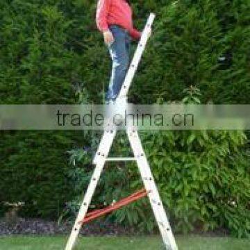 7 Rung Combi All-In-One Extension Ladder, Step Ladder & Free Standing Ladder