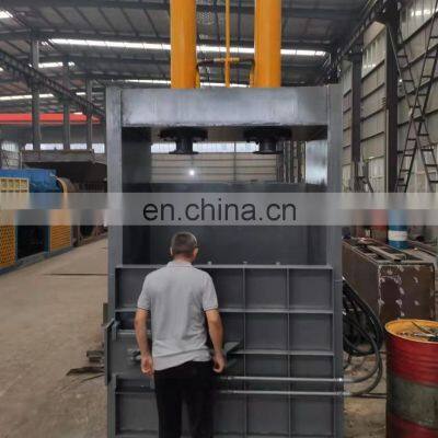 Cardboard Baling Press Machine Plastic Automatic Baler Machine Used Clothes Baling Press Machine for Sale photo-2