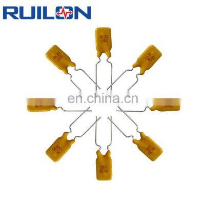 30V Positive Thermal Coefficient Resettable Fuse 0.5A~9A Self Resetting Fuse for Power over Ethernet (POE) RL30-090