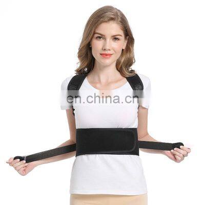 Adjustable Neoprene Back Support Brace Belt Posture Corrector photo-5