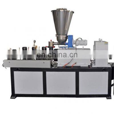 Twin screw extruder Taper double extruder SJZ80/132 Tube profile extruder machinery equipment