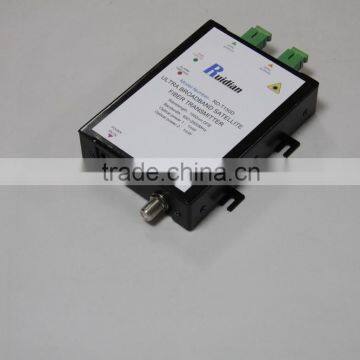 1550nm dual fibers satellite fiber transmitter