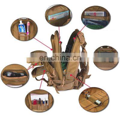 New Large Capacity Man Army Tactical Camo Backpacks Military Assault Bags Outdoor Pack For Trekking Camping Hunting photo-2