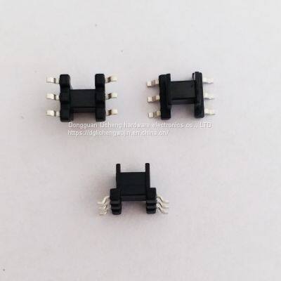 SMD EE5 (3+3P) Bobbins,EE5 transformer Accessories，PM9630 material with good high temperature resistance