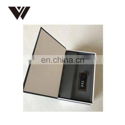 Book Shape Homesafe Kid Money Box Steel Metal Travel Combination Book Safe Lock Box Cash Box photo-5