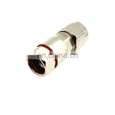 7/8 n type male plug connector/RF coaxial din male connector for 1/2 cable adapter