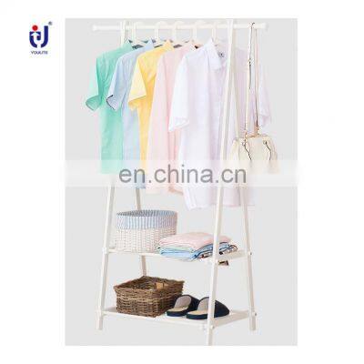 Useful Layer Telescopic Clothes Rack