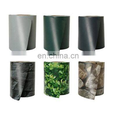 Buchsbaum Pattern 100% UV Resistance 19cmx35m/40m 650g PVC Vinyl Tarpaulin Strips Screen Fence Sunscreen Cover photo-5